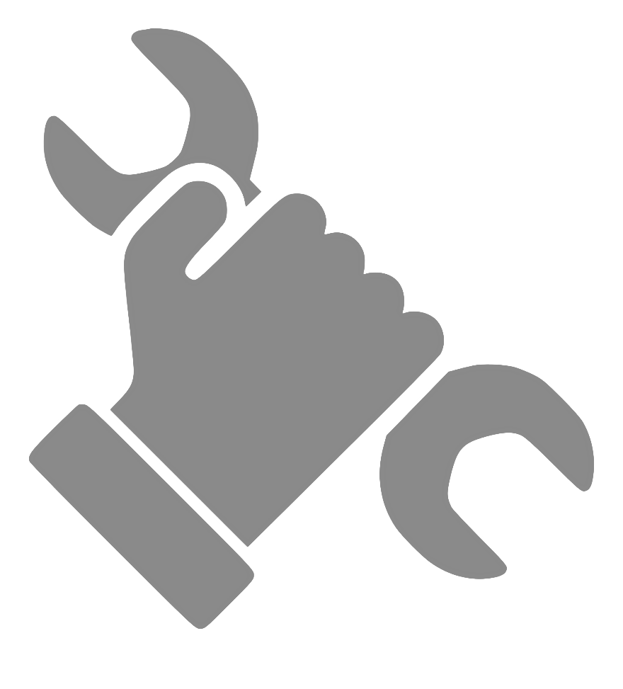 Logo de una casa con herramientas representando al Servicio Técnico Ferroli Ejea de los Caballeros